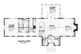 Craftsman House Plan - Beechcrest 34131 - 1st Floor Plan