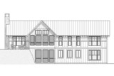 Craftsman House Plan - Beechcrest 34131 - Rear Exterior