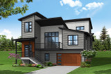 Contemporary House Plan - Forest View 34264 - Front Exterior