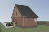 Cottage House Plan - 34294 - Rear Exterior