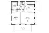 Secondary Image - Contemporary House Plan - 34296 - 2nd Floor Plan