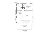 Secondary Image - Modern House Plan - Pagosa Springs Overlook 34319 - 2nd Floor Plan