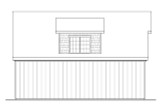 Craftsman House Plan - 34483 - Left Exterior