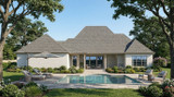 Secondary Image - Southern House Plan - 34505 - Rear Exterior