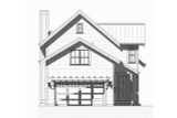 Bungalow House Plan - Bluefin 34570 - Rear Exterior