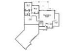 Craftsman House Plan - Blue Hill Timbers 34574 - Basement Floor Plan