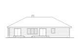 Secondary Image - Traditional House Plan - Wileada 34584 - Rear Exterior