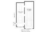 European House Plan - 34599 - 1st Floor Plan