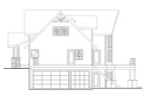 Craftsman House Plan - 34642 - Right Exterior