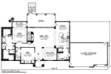 Ranch House Plan - 34676 - 1st Floor Plan