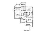 Secondary Image - Craftsman House Plan - Cedar Creek 34749 - 2nd Floor Plan