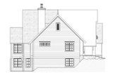 European House Plan - Geneva 34753 - Left Exterior