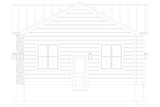 Farmhouse House Plan - Tyson 34780 - Right Exterior