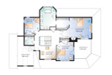 Secondary Image - Country House Plan - Mt. Meridian 2 34808 - 2nd Floor Plan