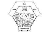 Prairie House Plan - Thimbleberry 34830 - 1st Floor Plan
