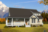 Country House Plan - Mountain Shadows II 34885 - Front Exterior