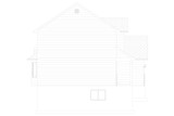 Craftsman House Plan - Alder 34956 - Left Exterior