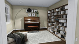 Craftsman House Plan - Alder 34956 - Den