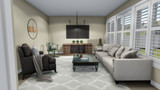 Craftsman House Plan - Alder 34956 - Family Room