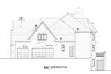 European House Plan - Saddle Creek 35003 - Right Exterior