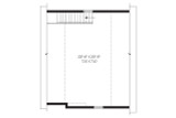 Secondary Image - Traditional House Plan - Townside 2 35030 - 2nd Floor Plan