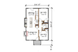 Cottage House Plan - 35045 - 1st Floor Plan