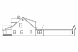 Lodge Style House Plan - Elkton 35055 - Right Exterior