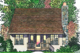 Country House Plan - 35175 - Rear Exterior