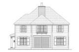 Prairie House Plan - Sherman 35222 - Right Exterior