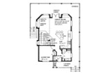 Cottage House Plan - 35335 - 1st Floor Plan