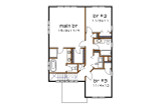 Secondary Image - Modern House Plan - 35336 - 2nd Floor Plan