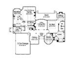 European House Plan - 35409 - 1st Floor Plan