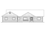 Ranch House Plan - 35426 - Front Exterior