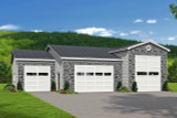 Traditional House Plan - 35493 - Front Exterior