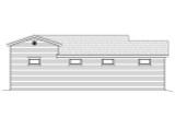 Secondary Image - Traditional House Plan - 35493 - Rear Exterior