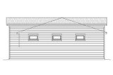 Traditional House Plan - 35493 - Right Exterior
