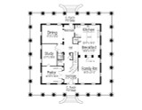 Classic House Plan - 35553 - 1st Floor Plan