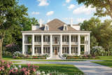 Classic House Plan - 35553 - Front Exterior