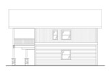 Contemporary House Plan - 35667 - Right Exterior