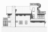 Craftsman House Plan - Beach Walk 35678 - Right Exterior
