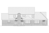 Country House Plan - Dillard Springs 35699 - Rear Exterior