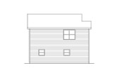 Traditional House Plan - 35700 - Rear Exterior