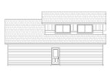 Contemporary House Plan - 35721 - Rear Exterior