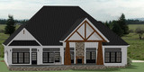 Farmhouse House Plan - Ashlyn 35737 - Rear Exterior