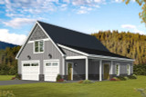 Craftsman House Plan - Deer Haven 35800 - Front Exterior