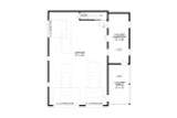 Craftsman House Plan - Deer Haven 35800 - 1st Floor Plan