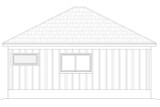 Traditional House Plan - Cascades Overlook 35807 - Rear Exterior