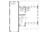 Secondary Image - Craftsman House Plan - 35828 - 2nd Floor Plan