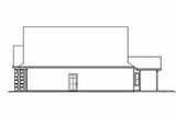 Classic House Plan - Wellesley 35855 - Rear Exterior