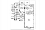 European House Plan - Toketee 35919 - 1st Floor Plan